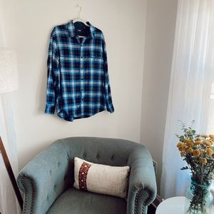IZOD Plaid Button Down